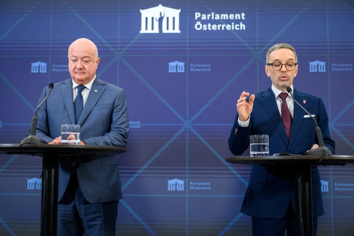 V Avstriji oblikovana semaforska koalicija