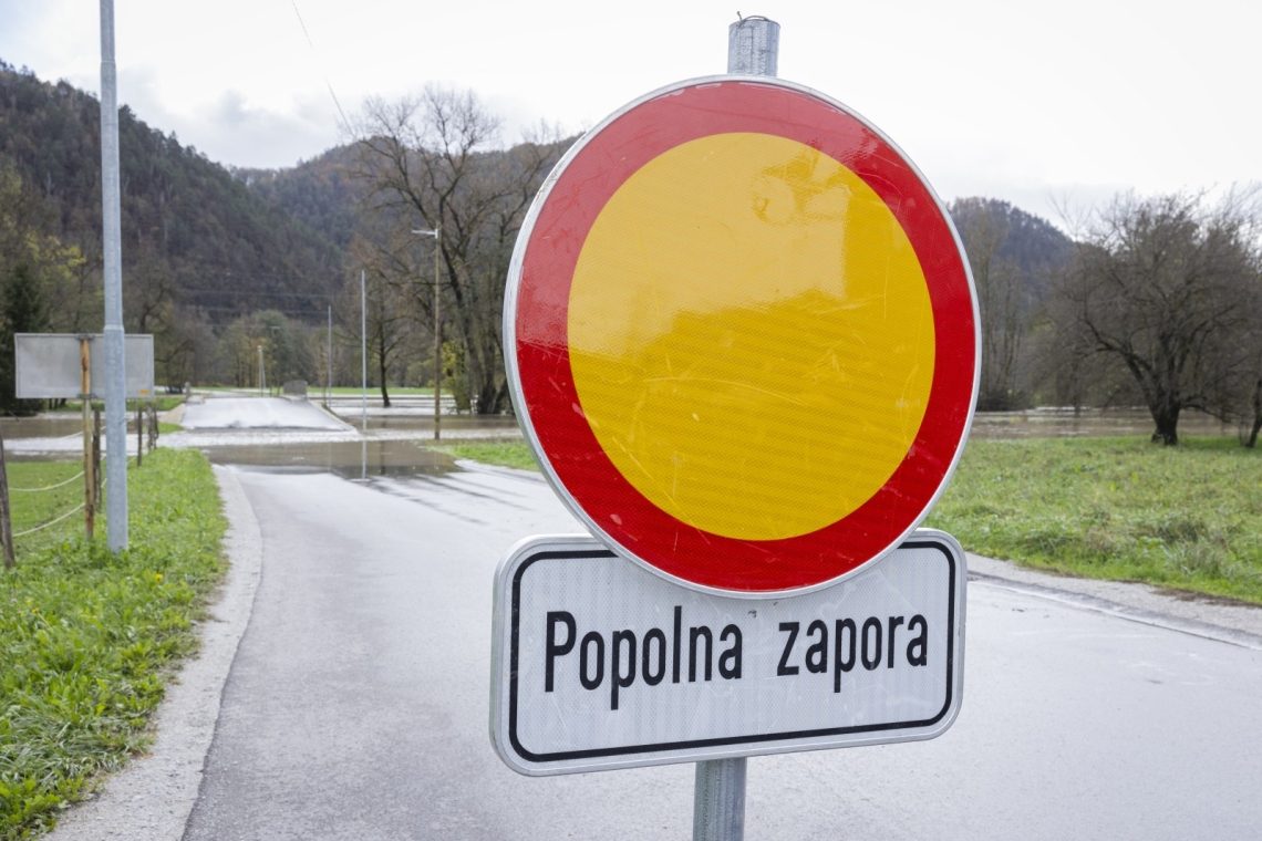 Zapora Vodovodne ceste zaradi obnove