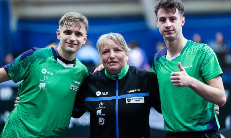 Kožul in Hribar ter Tofant in Tokić na Otočcu naprej v četrtfinale dvojic