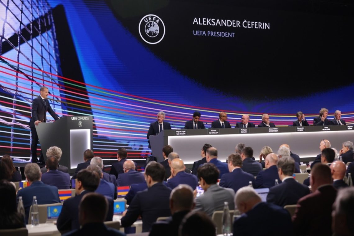 Uefa po rekordnih prihodkih v dobrem finančnem zdravju