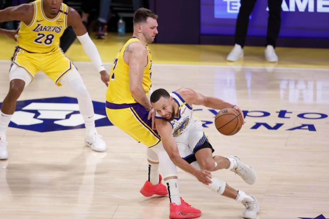 Luka Dončić z jezerniki izgubil proti Golden Statu