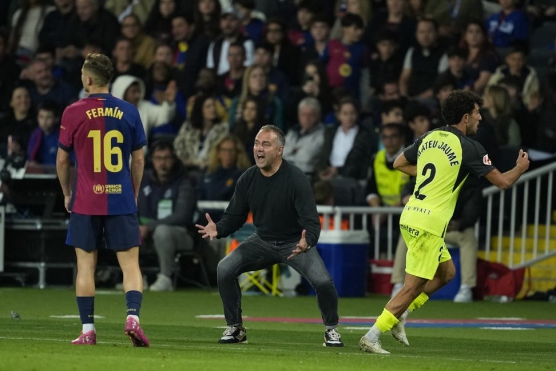 Barcelona po tesni zmagi začasno na +7