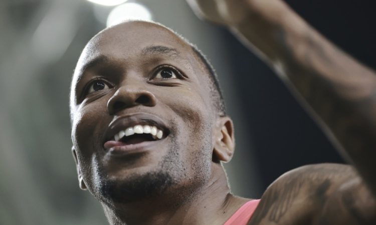 Akani Simbine najhitreje letos na 100 metrov