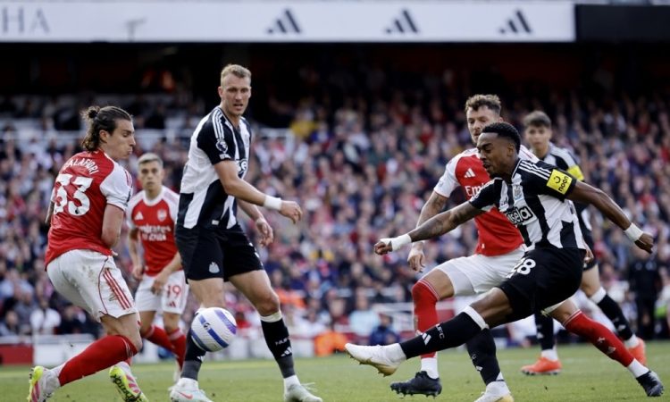 Arsenal po zmagi nad Newcastlom v ligo prvakov