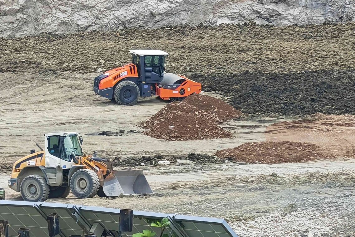 Civilna iniciativa opozarja na vgrajevanje morskega mulja v kamnolomu Griža