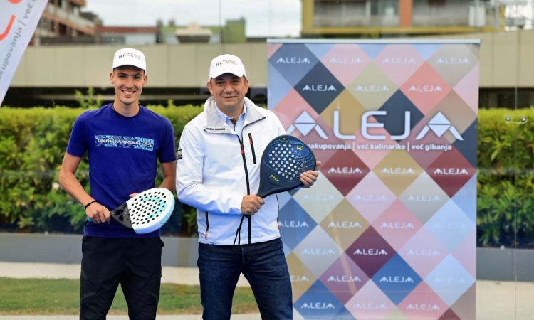 Na strehi Aleje odprli padel igrišča in napovedali pestro poletno dogajanje