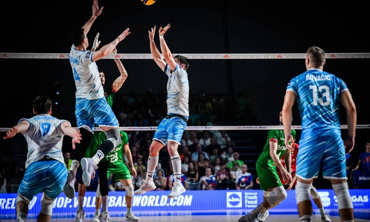 Slovenski odbojkarji klonili proti Bolgarom 