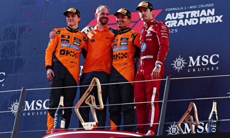 McLaren brez konkurence na veliki nagradi Avstrije