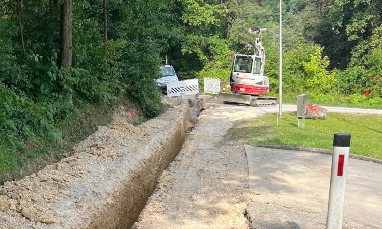 V Zvodnem obnova ceste in vodovoda za večjo varnost in zanesljivost oskrbe