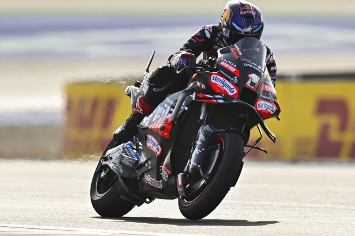 Jorge Martin spet na svojem motorju