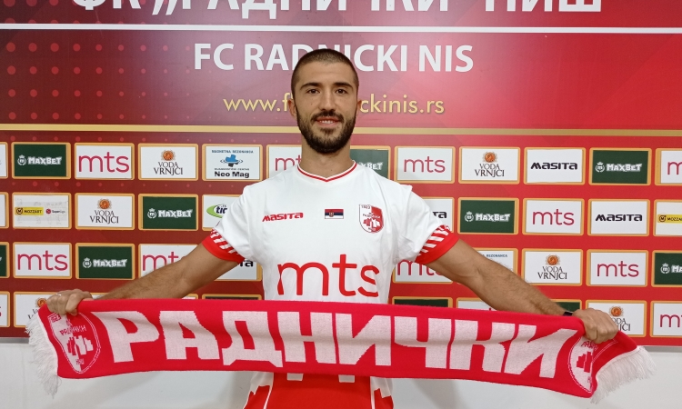 Nemanja Mićević novo okrepitev Radničkega iz Niša