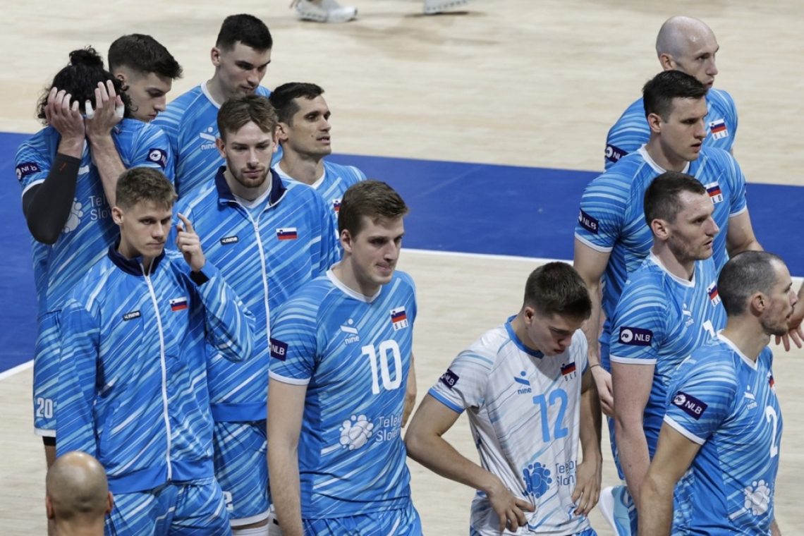 Slovenski odbojkarji po porazu proti ZDA končali SP