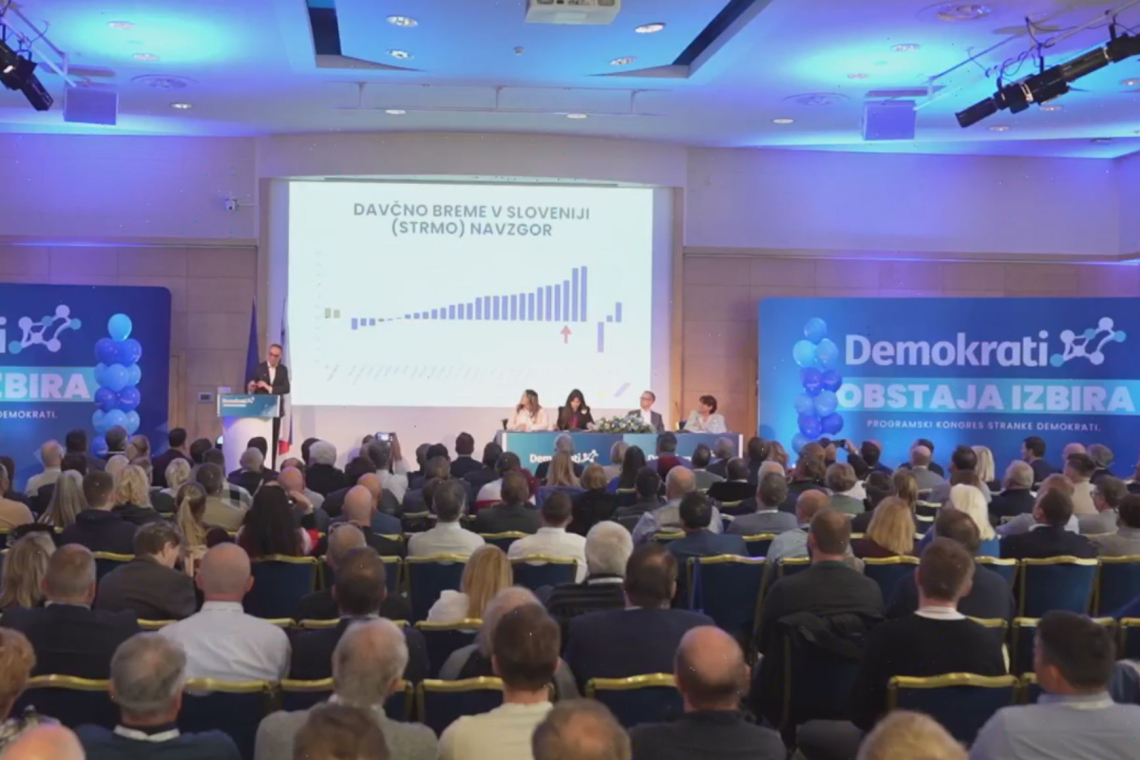 Demokrati predstavili program Uspešna Slovenija 2034
