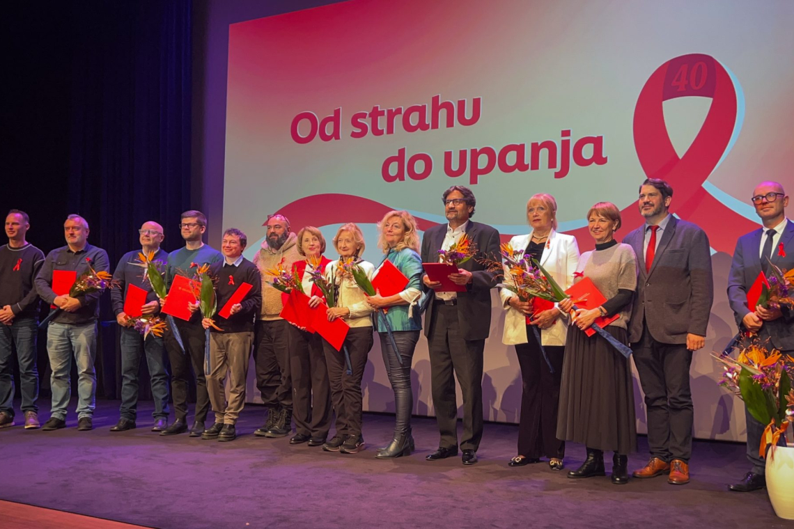 Slovenija obeležuje 40 let uspešnega boja proti okužbi s HIV