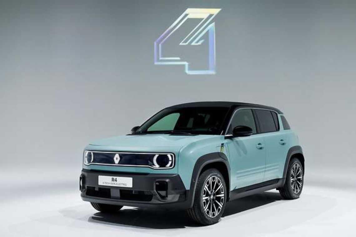 Renault 4 E-Tech prinaša sodobno električno preobrazbo legende