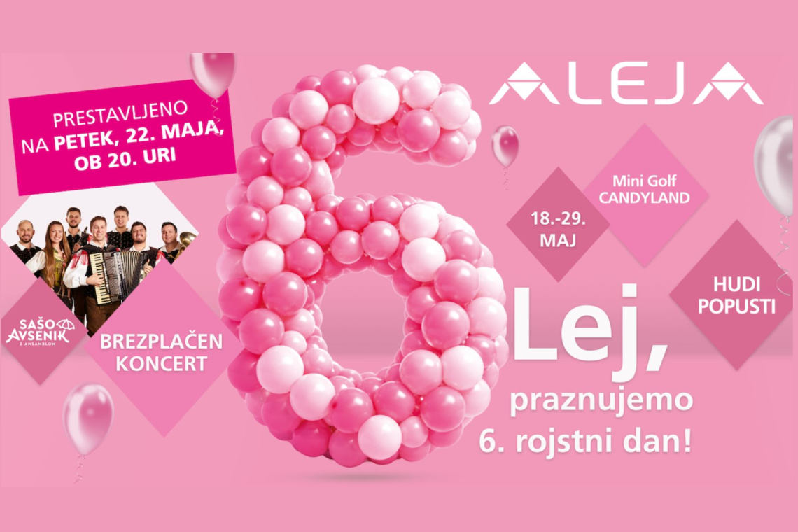 V ALEJI rojstnodnevni mini golf in koncert Avsenikov